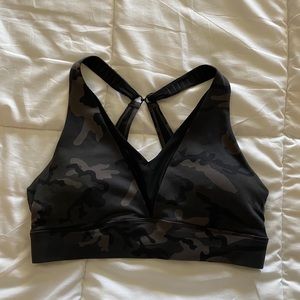 Forest Camo Mesh Bra